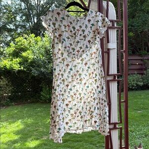 Mushroom Print Dress
